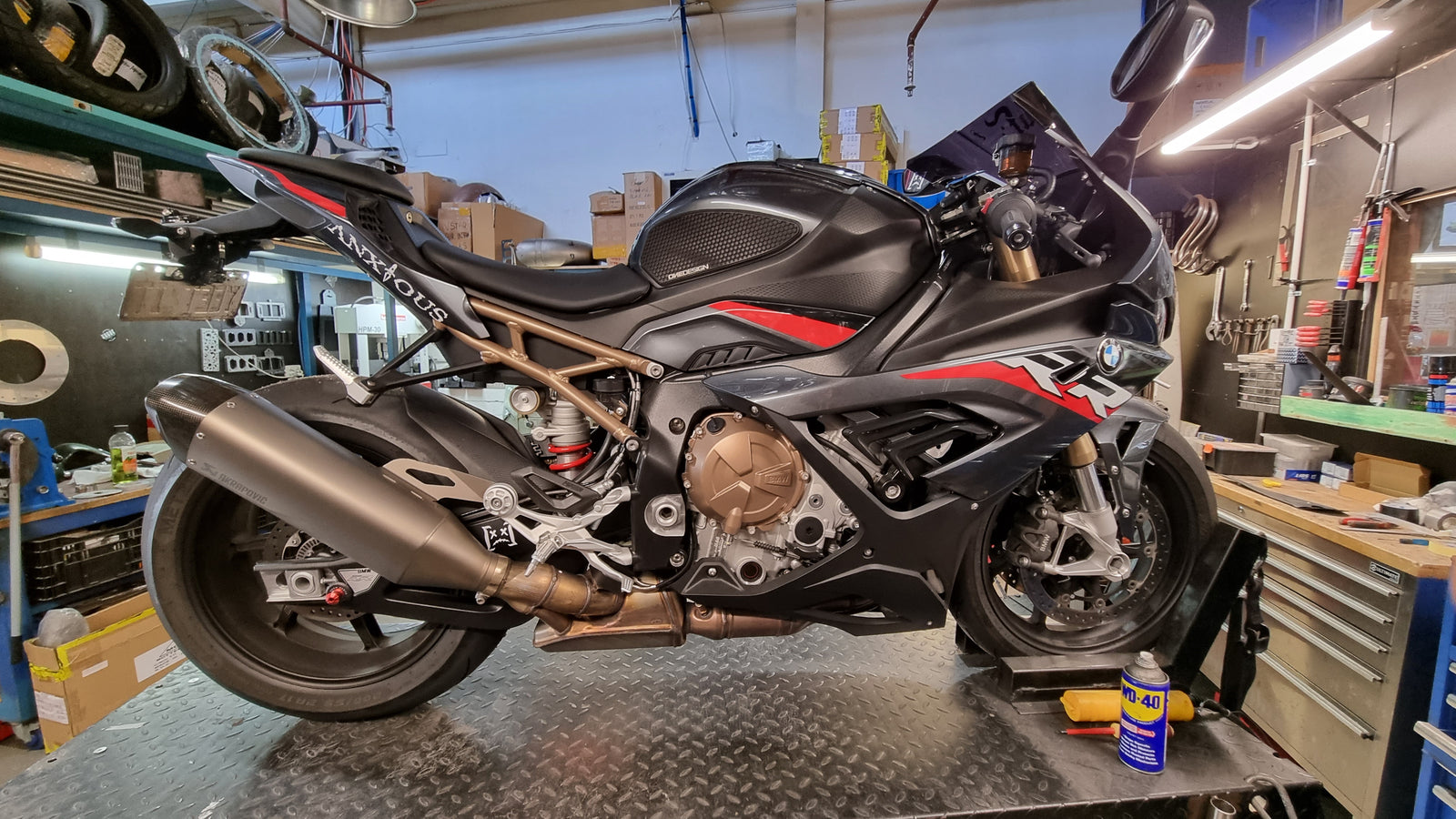 S1000RR Titanium Exhaust Upgrade