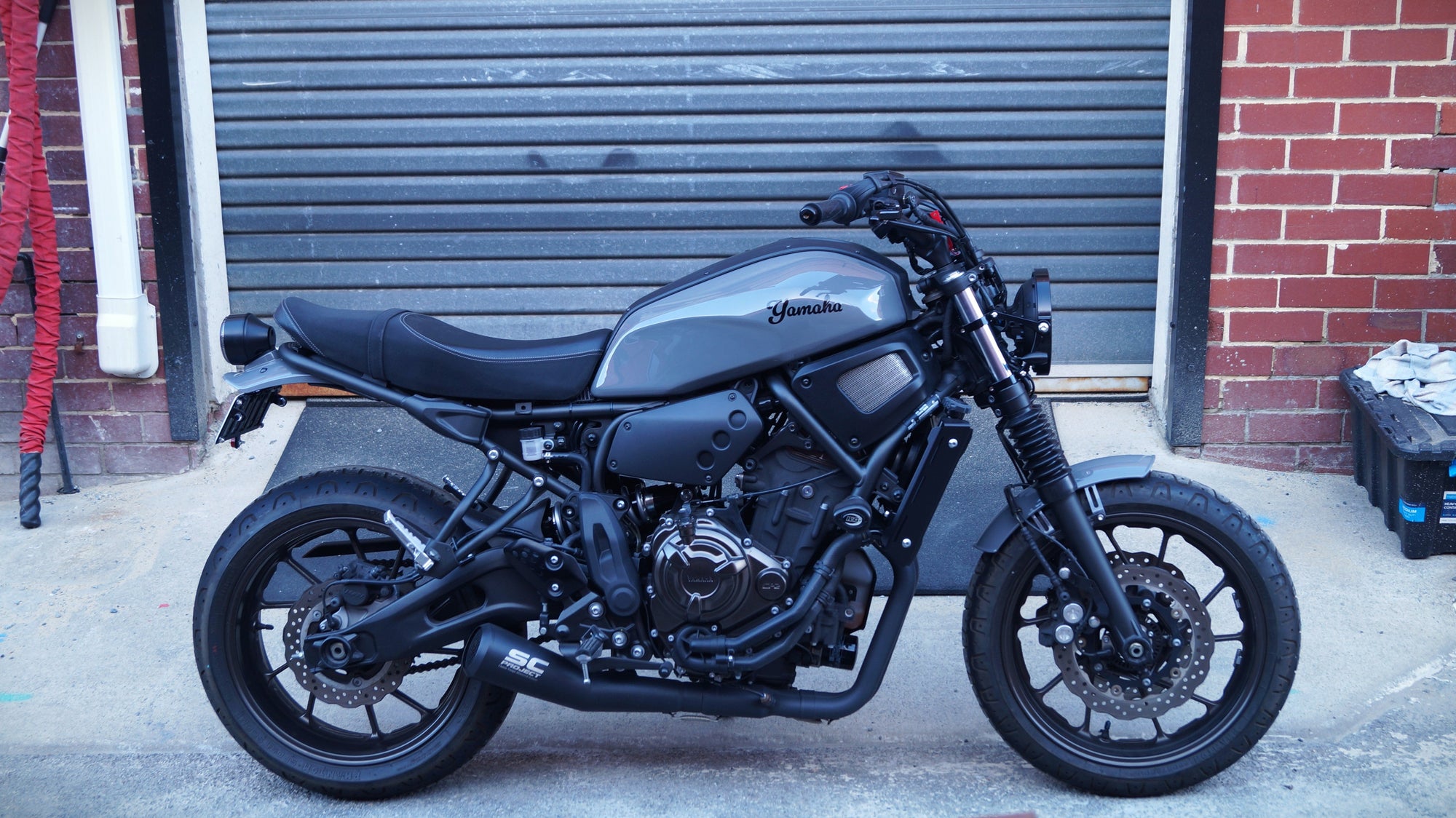 Xsr 700 Modification Dark Storm - Yamaha XSR700 - Rogue Motorcycles