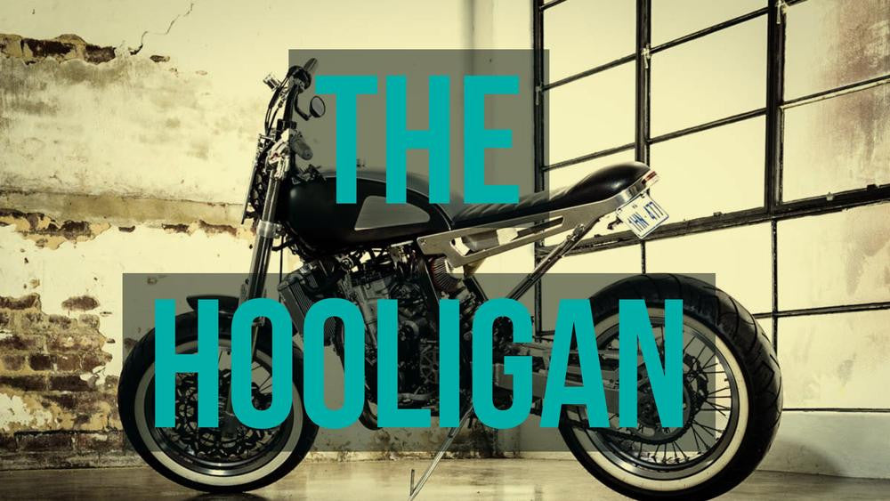 Rogue's "Hooligun" custom DRZ400 street tracker