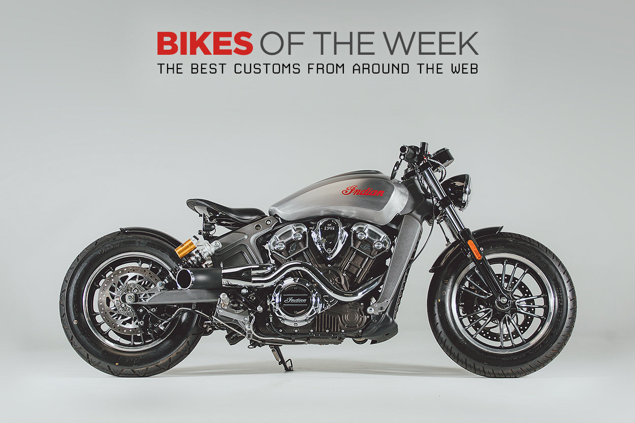 Rogue Indian Scout Bobber features on Bike EXIF - Rogue Motorcycles