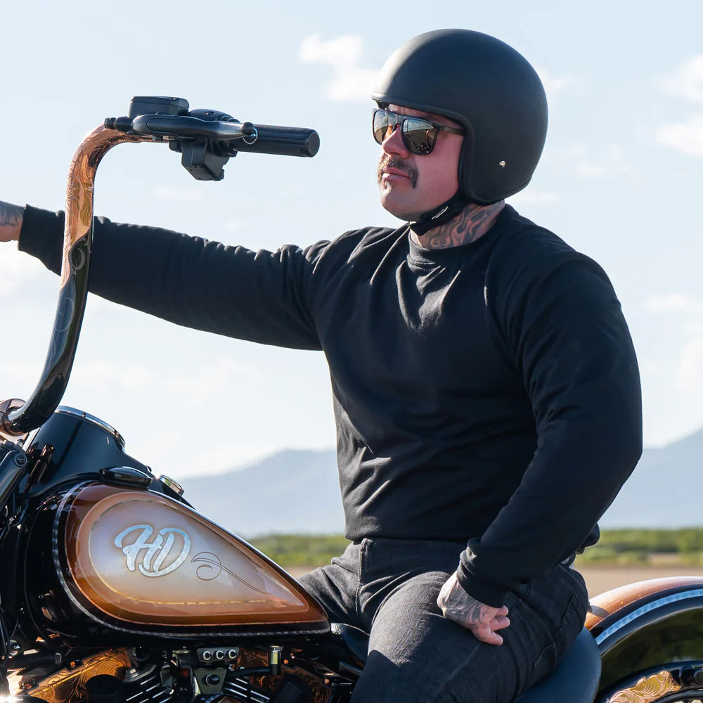 Hume Protective Long Sleeve Shirt (Black OR White)