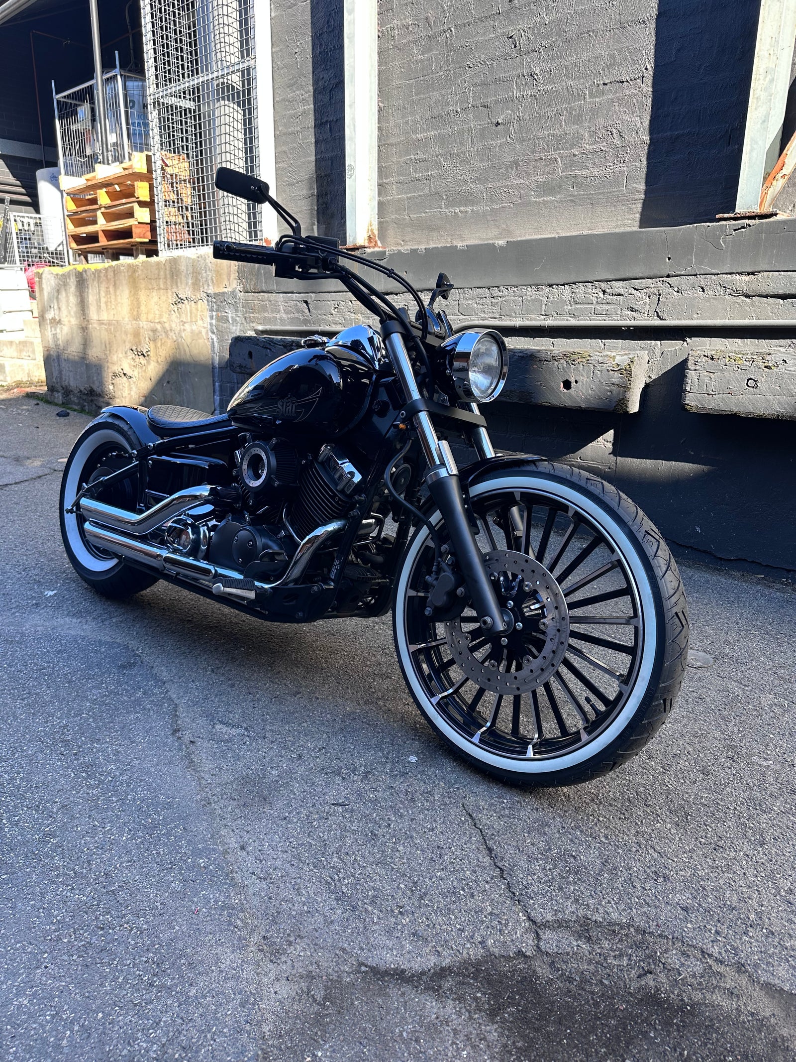 Yamaha XVS V-Star Spinner fender (Custom)