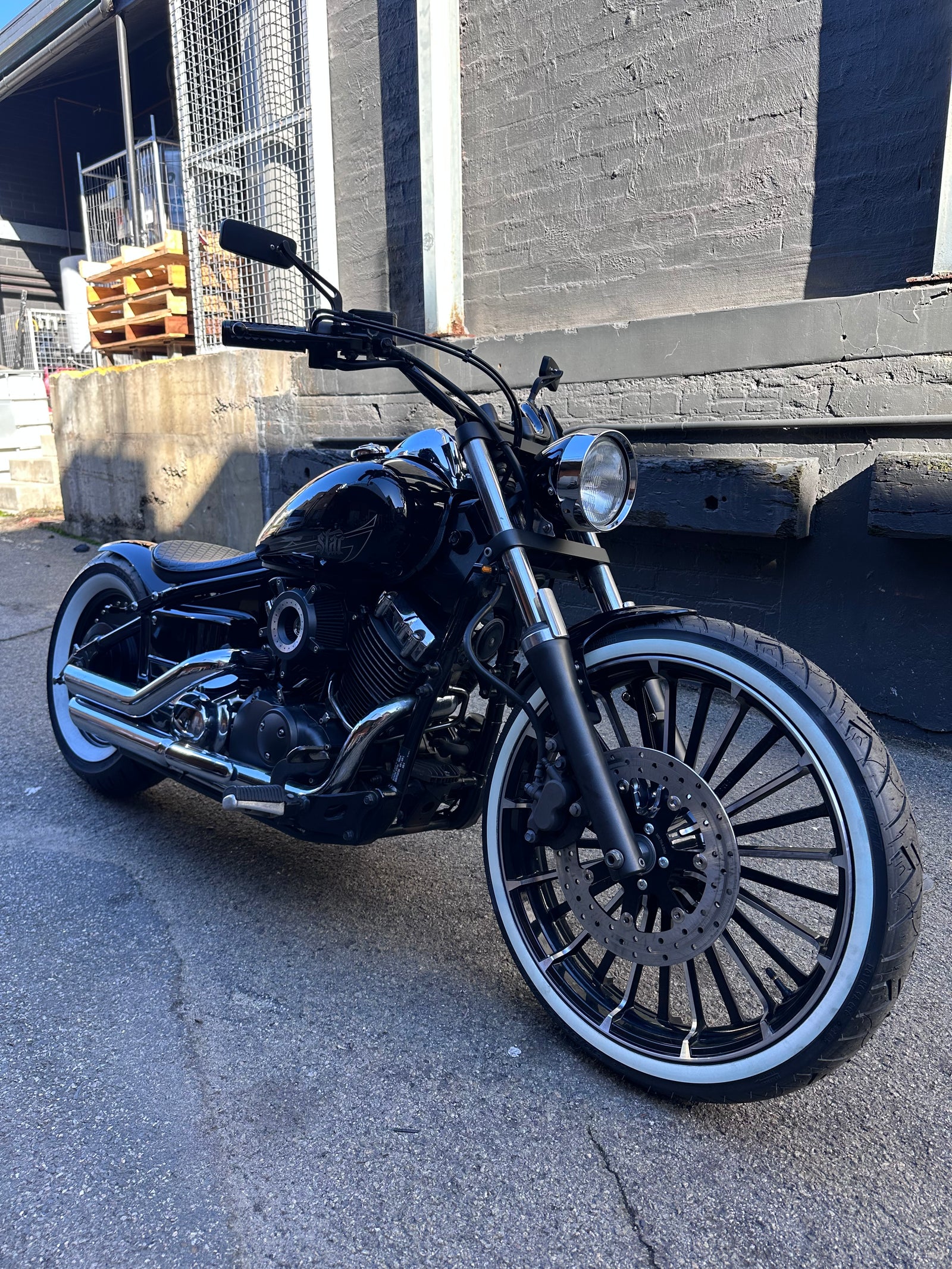 Yamaha XVS V-Star Spinner fender (Custom)