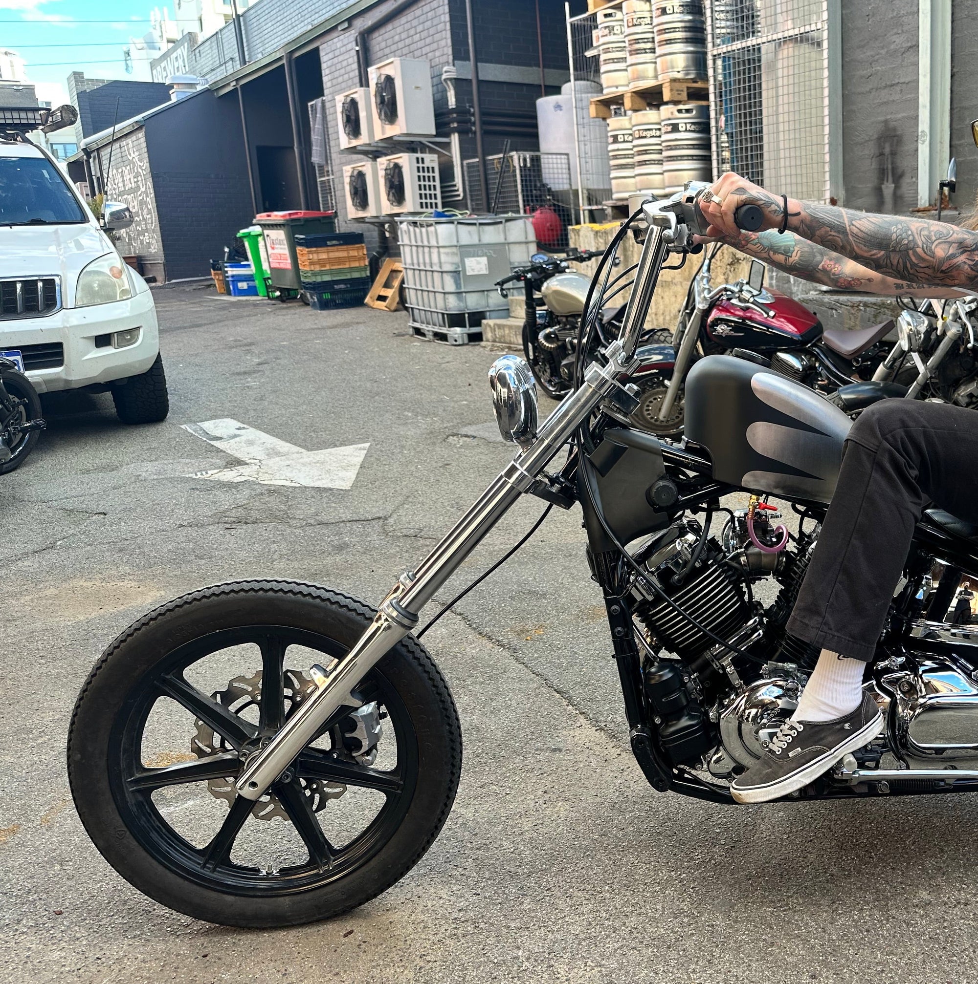 Vstar rake triple tree