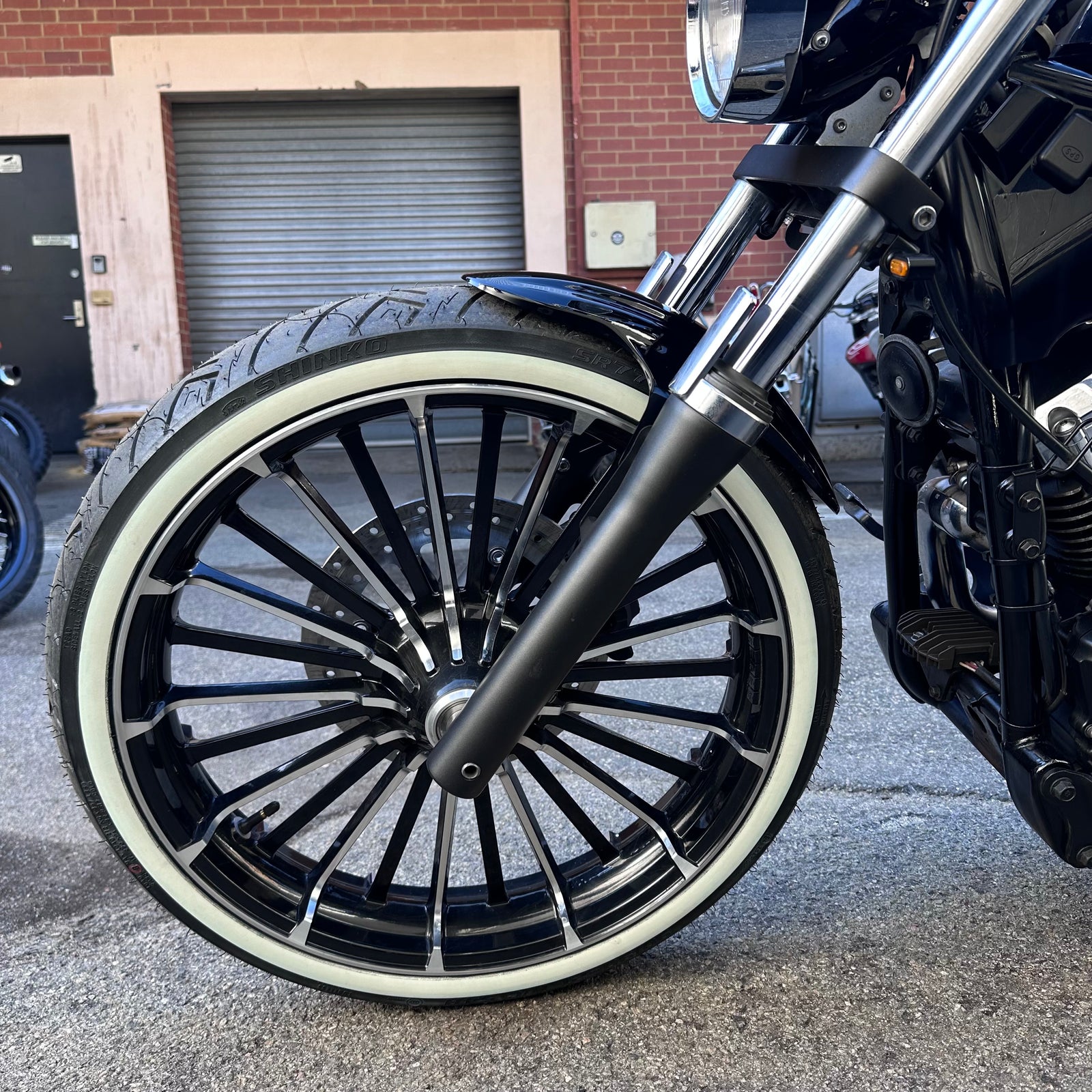 Yamaha XVS V-Star Spinner fender (Custom)