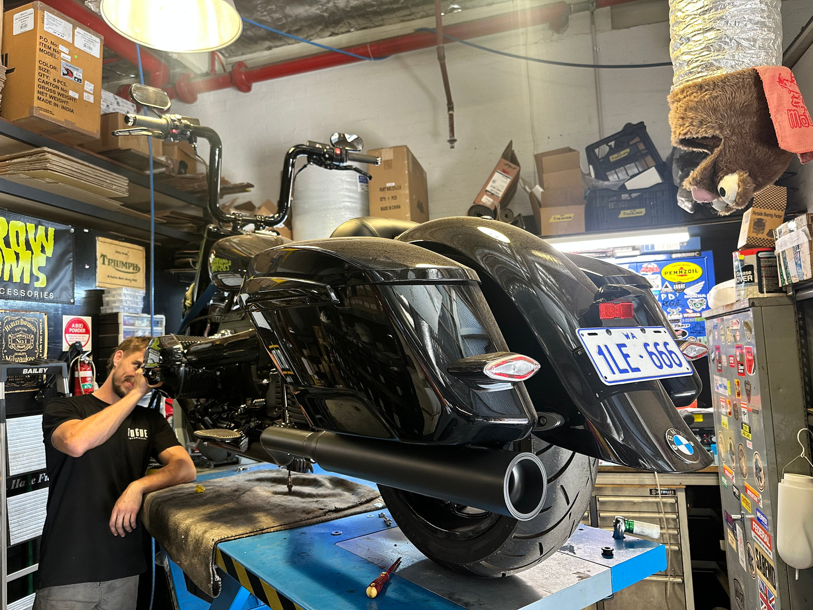BMW R18 full exhaust system