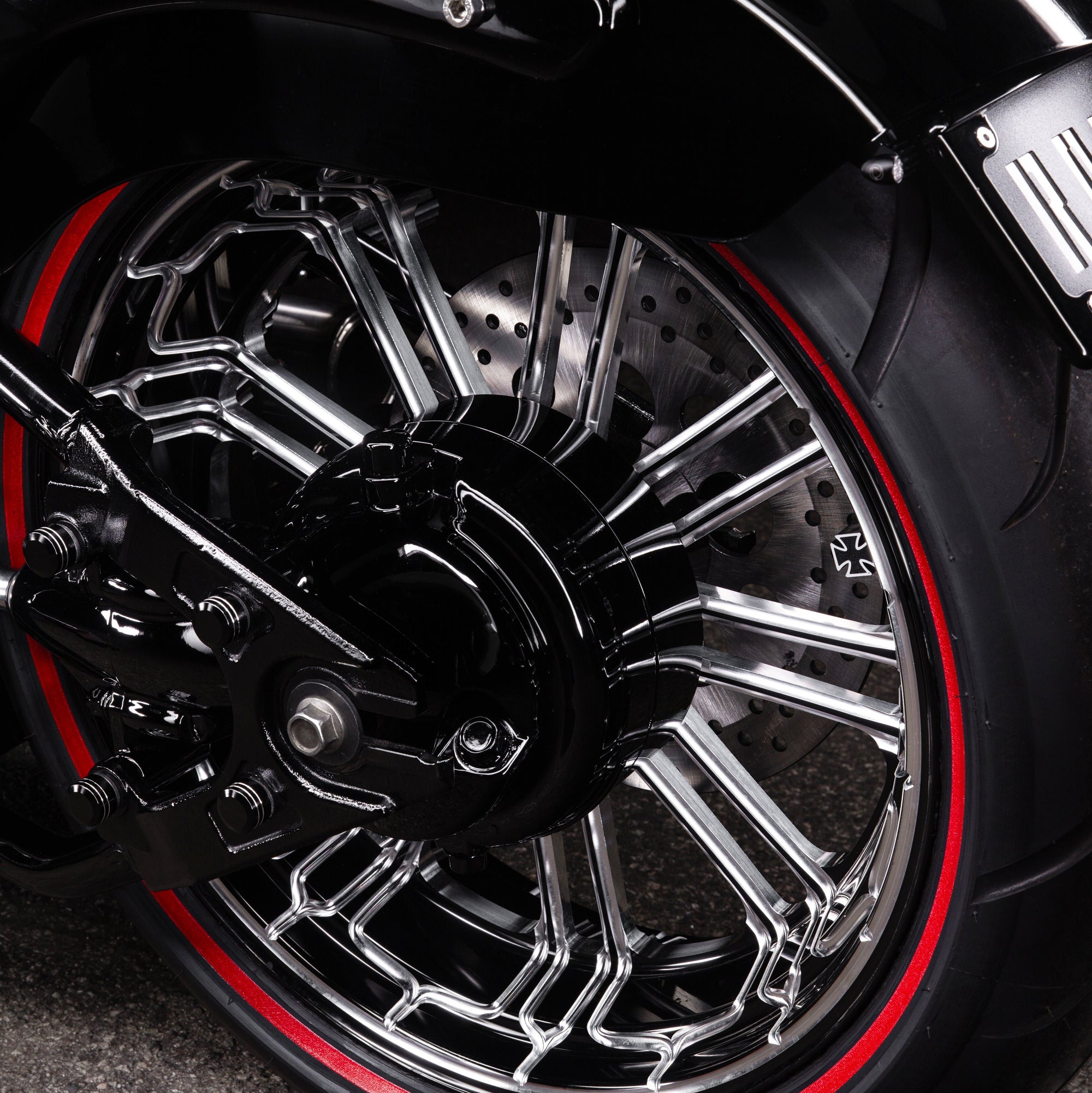 Breakout Style 21"/18" Wheel Kit Package for XVS650