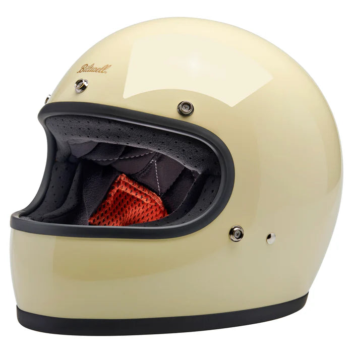 Gringo R22.06 ECE Helmet - Gloss Vintage White