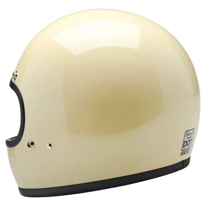 Gringo R22.06 ECE Helmet - Gloss Vintage White