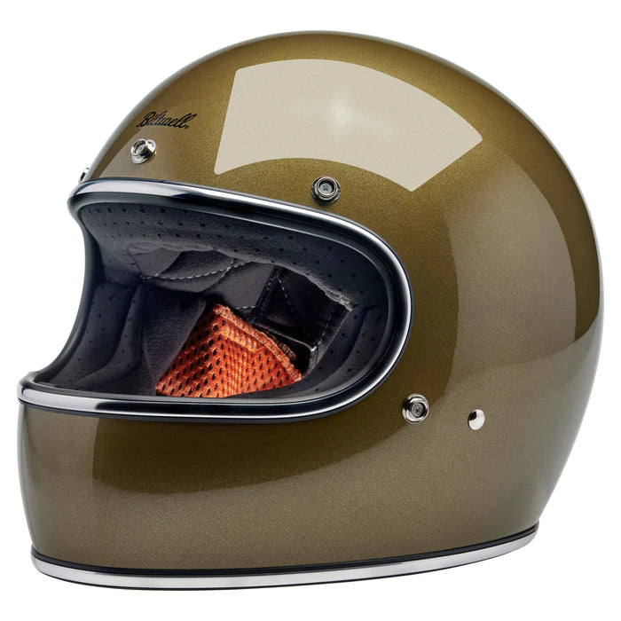 Gringo ECE R22.06 Helmet - Ugly Gold Mettalic