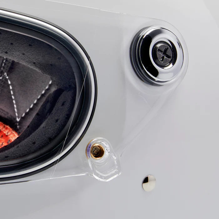 GRINGO S ECE R22.06 HELMET - GLOSS WHITE