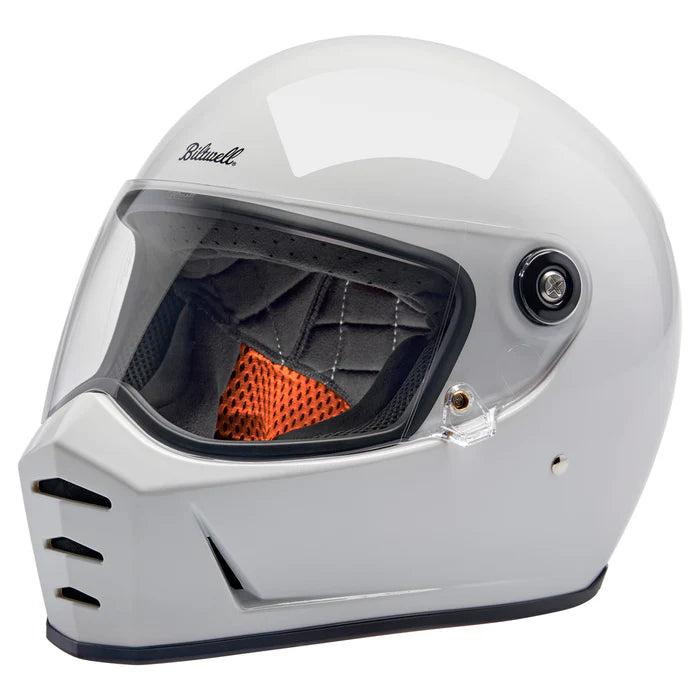 Lane splitter ECE R22.06 Helmet - Gloss White