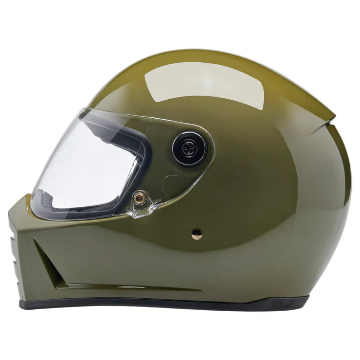 Lane splitter ECE R22.06 Helmet - Gloss Olive Green