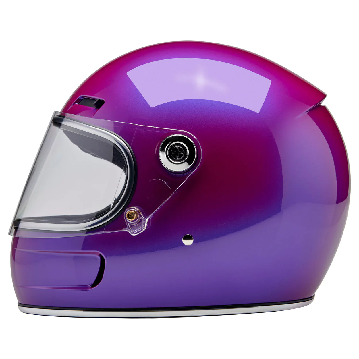 Biltwell Gringo SV Purple Grape Helmet Custom Rogue Motorcycles Perth