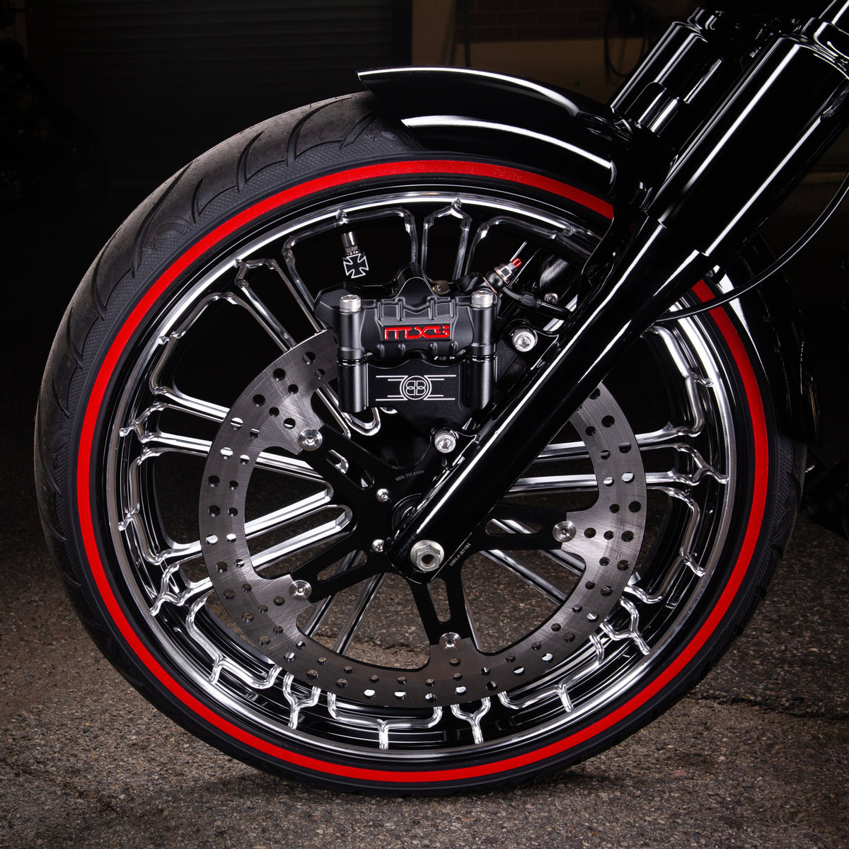 Breakout Style 21&quot;/18&quot; Wheel Kit Package for XVS650