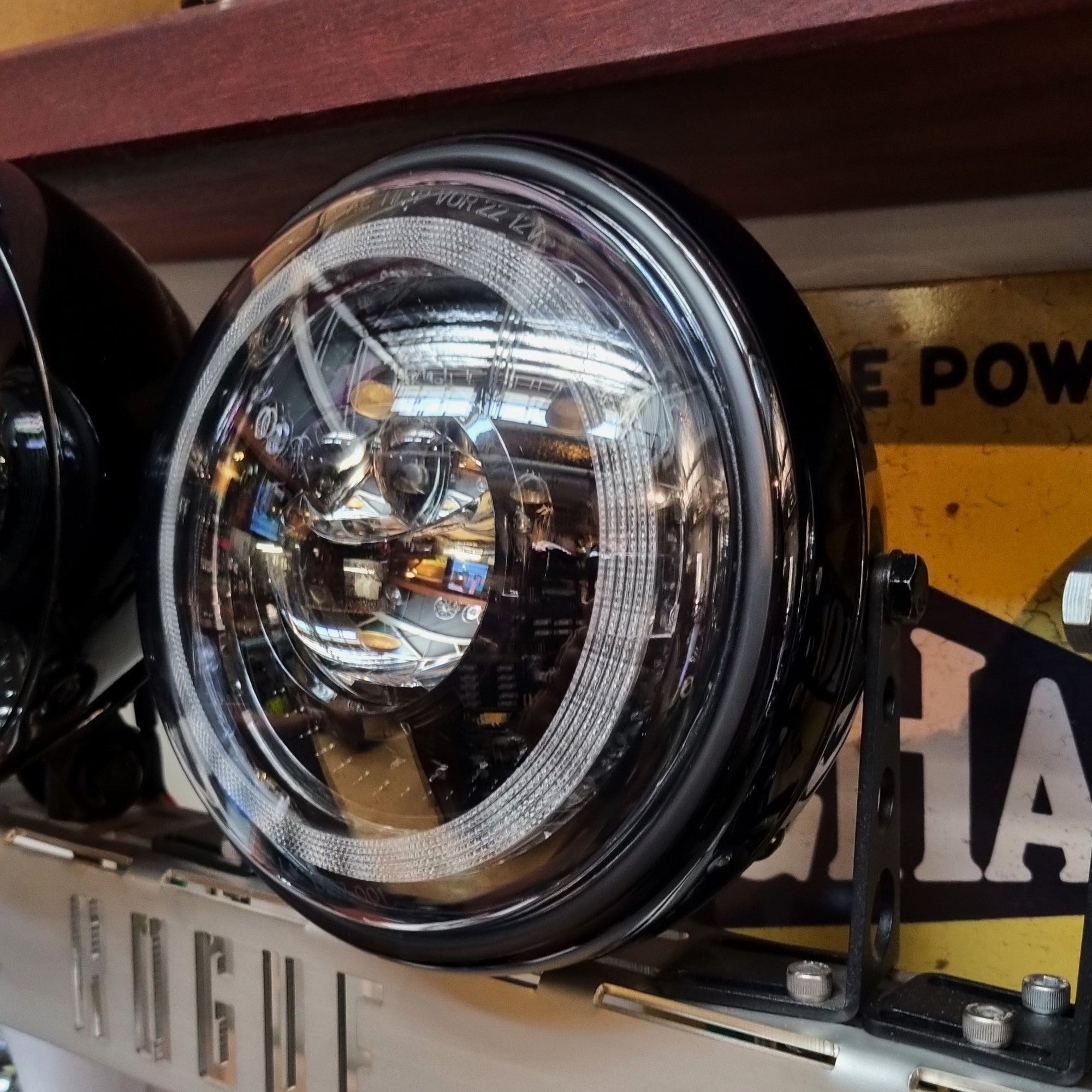 Cyclops LED Headlight Rogue Motorcycles Perth