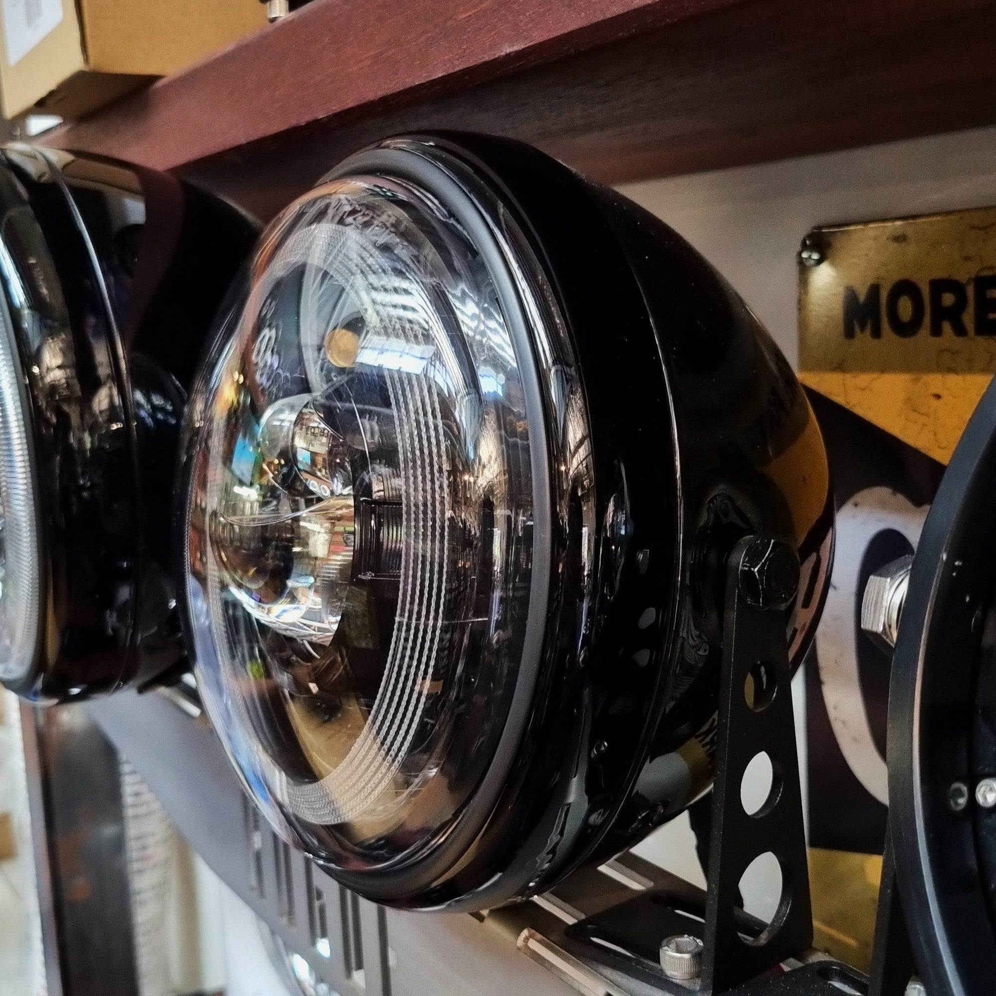 Cyclops LED Headlight Rogue Motorcycles Perth