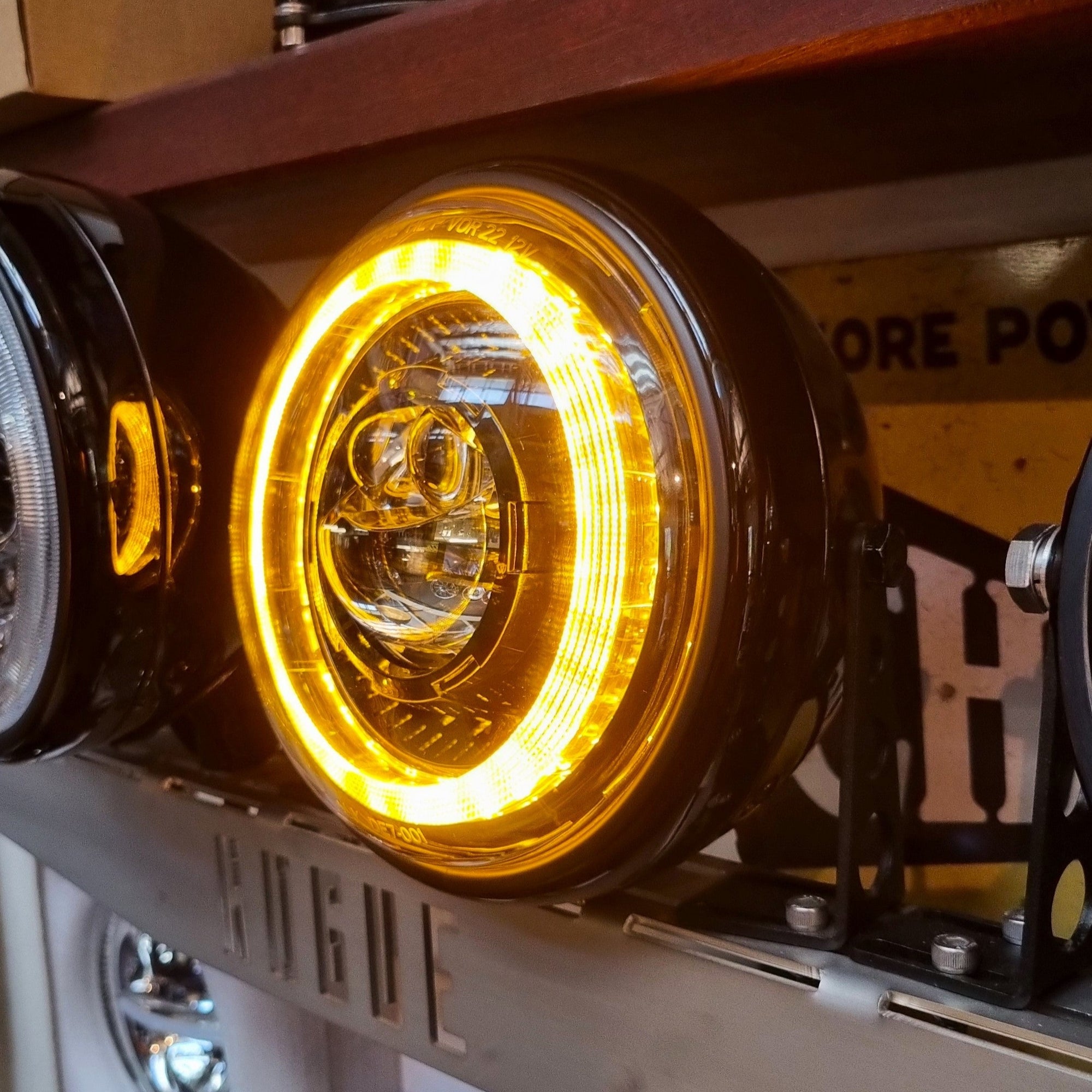 Cyclops LED Headlight Rogue Motorcycles Perth