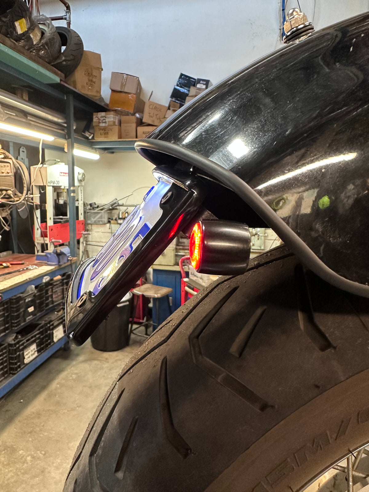 Yamaha XVS650 V-Star Classic Tail Tidy Kit