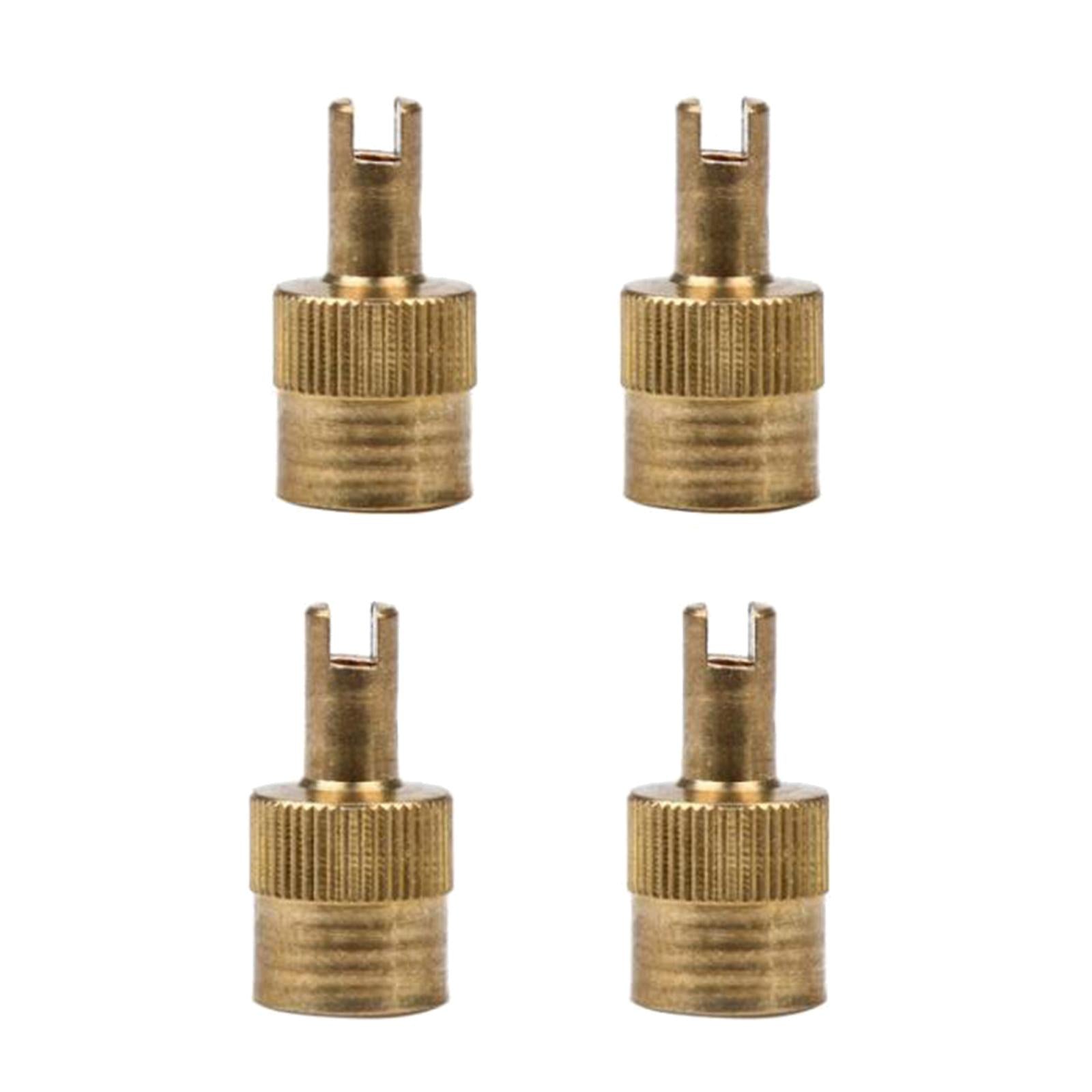 Valve Cap Brass Slotted