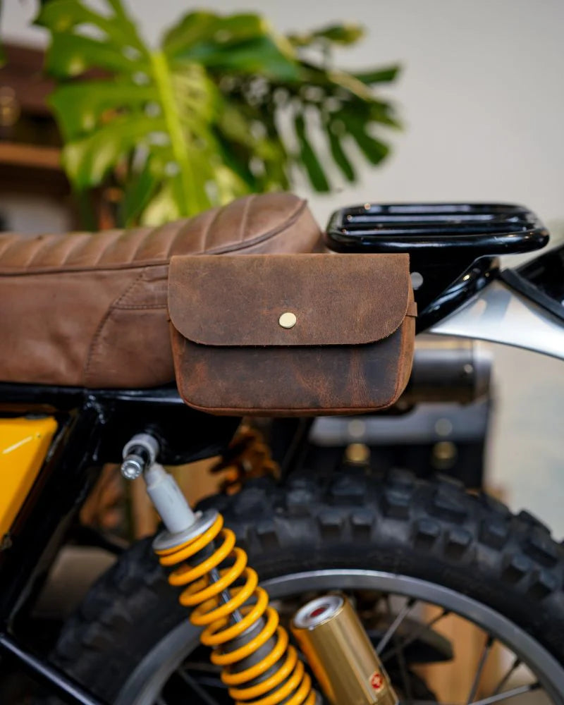 SIDEKICK MOTO POUCH | MOCHA