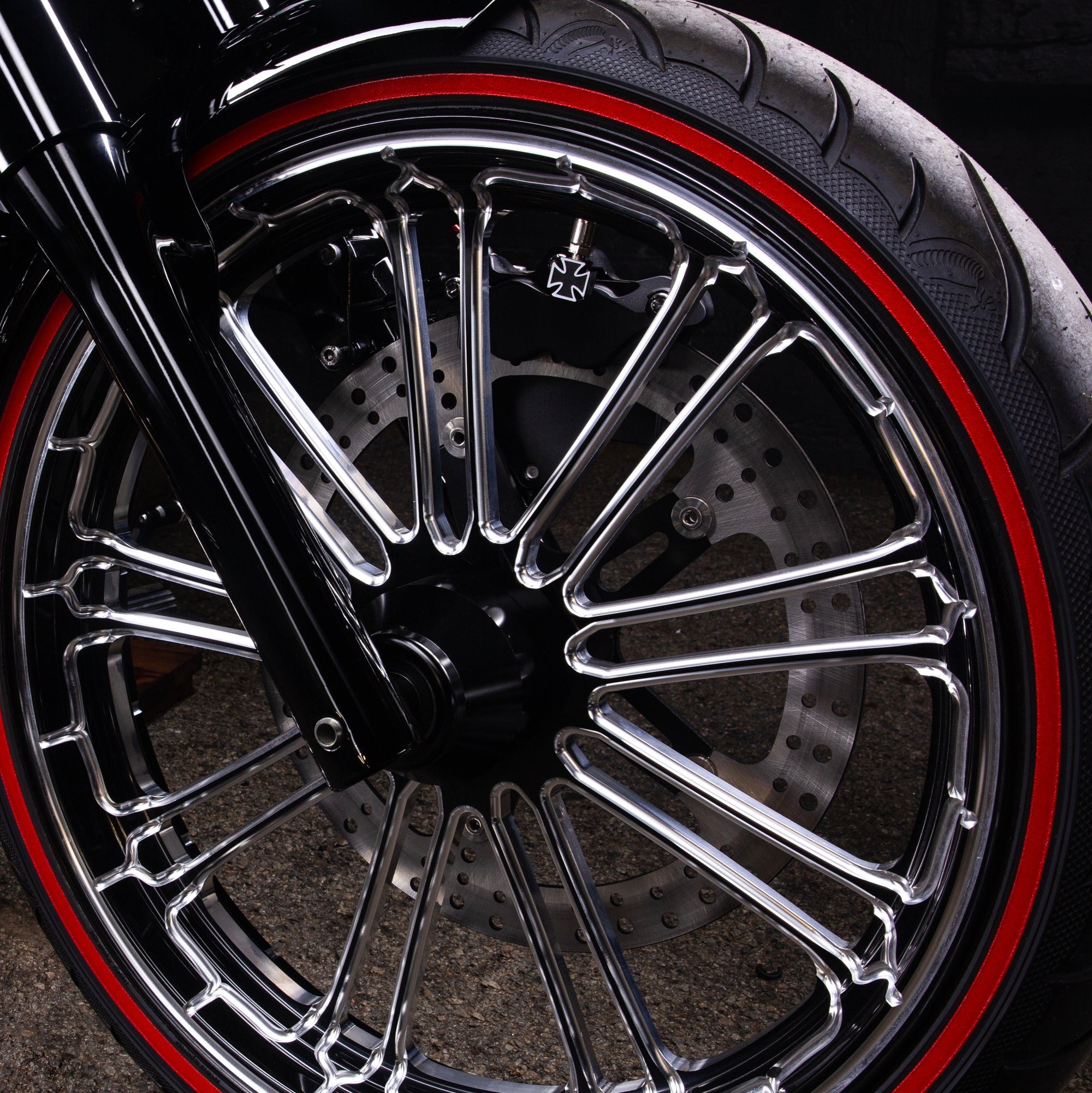 Breakout Style 21"/18" Wheel Kit Package for XVS650