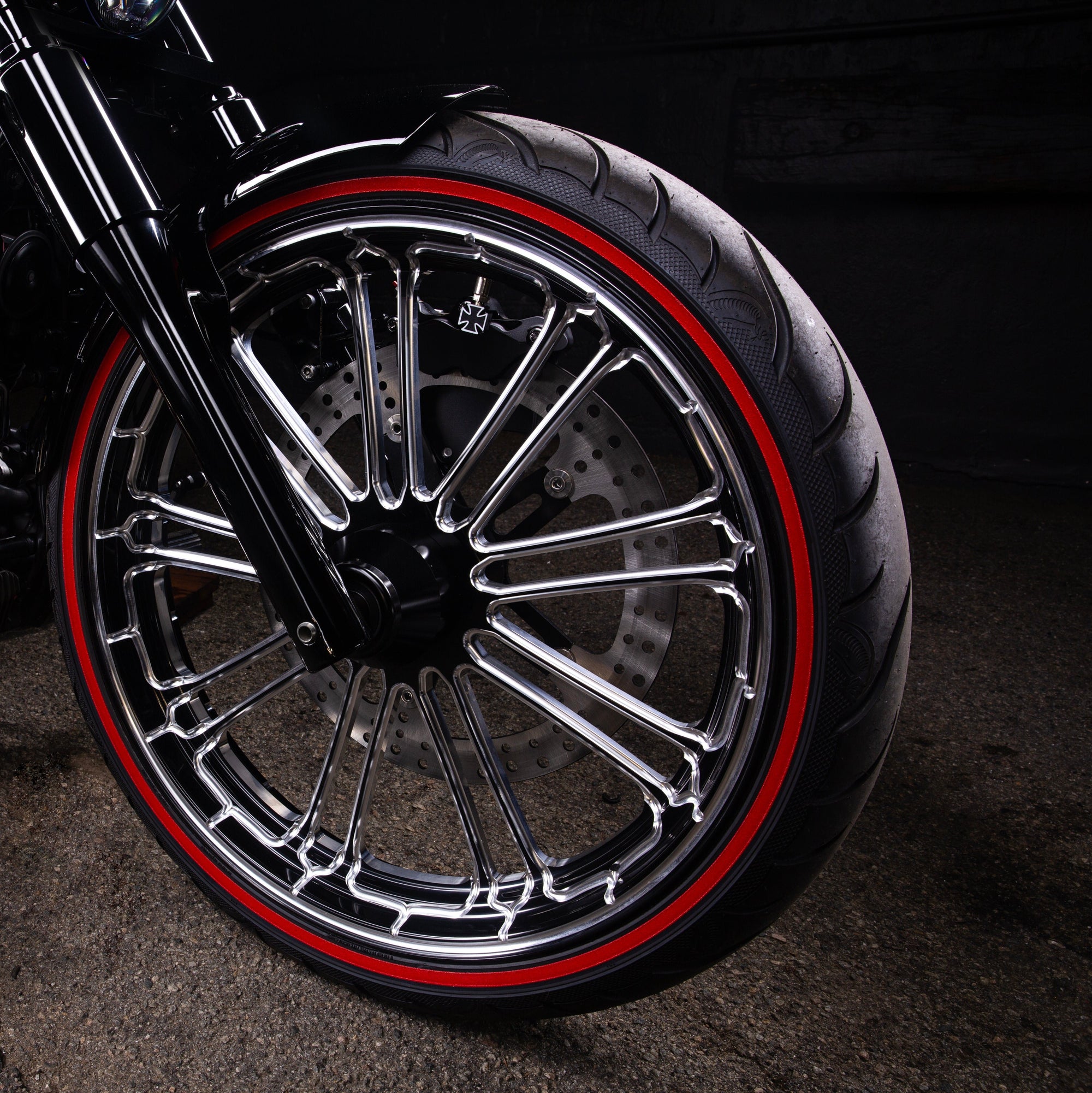 Breakout Style 21"/18" Wheel Kit Package for XVS650