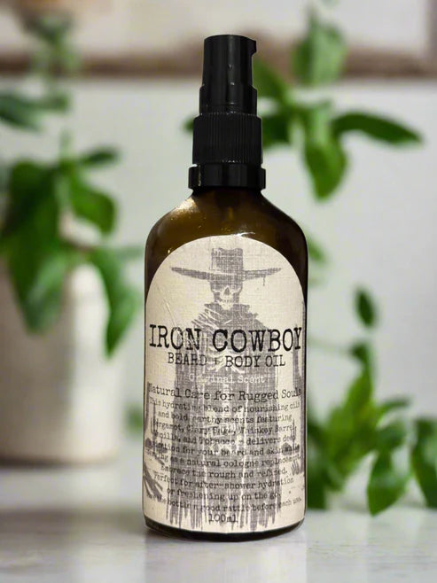 Iron Cowboy Beard & Body Oil 100ml