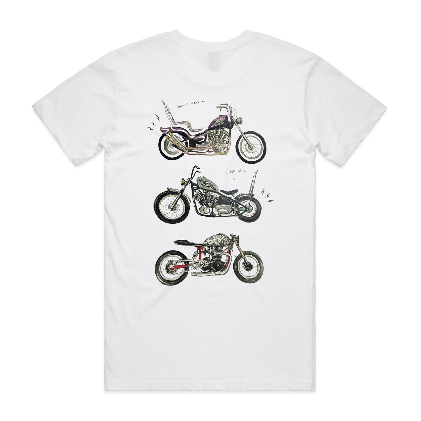 Giddy For Bikes tee
