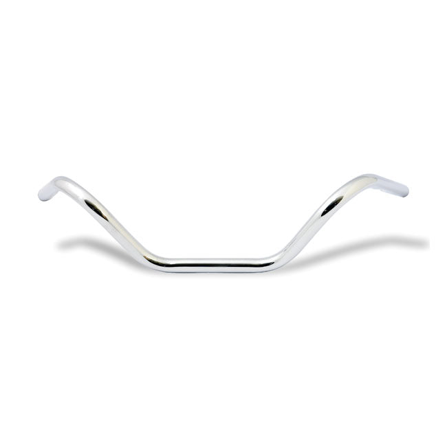 BUCKHORN HANDLEBAR 1" Black OR Chrome