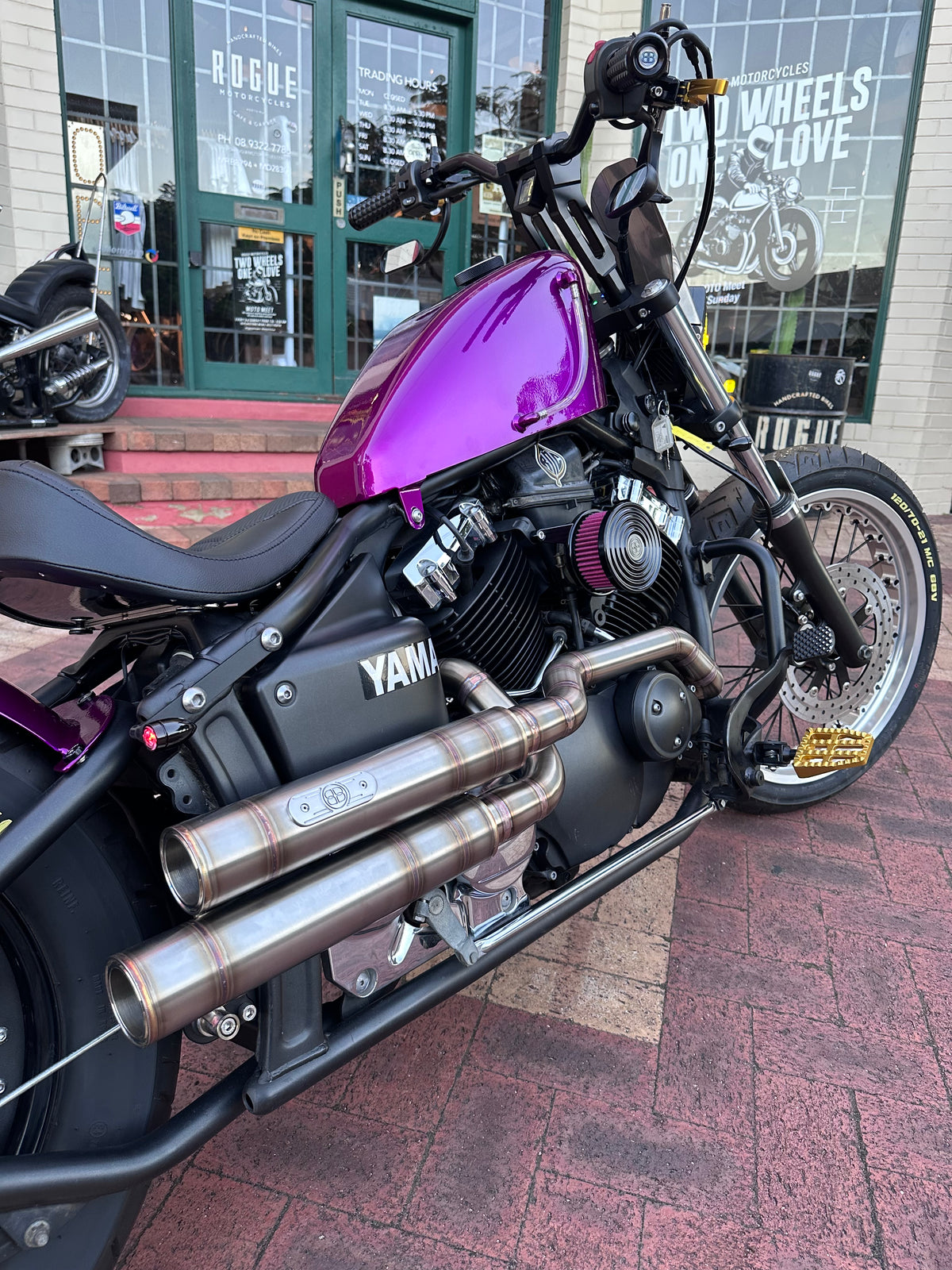 Yamaha XVS650 V-Star “Purple dream” for sale