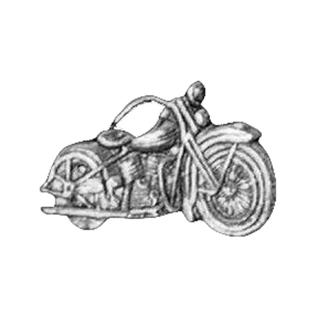 Rigid motorcycle pin