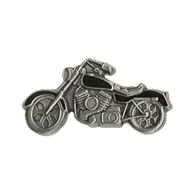 Motorcycle pin black colored