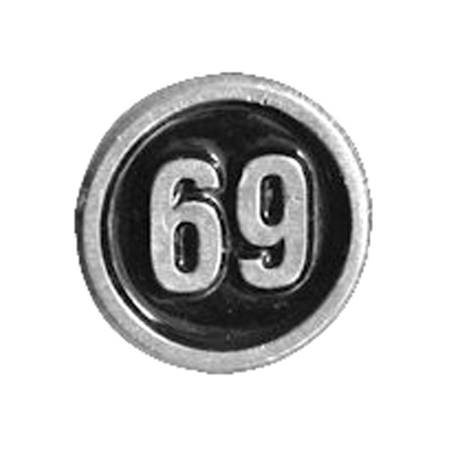 #69 BIKER PIN