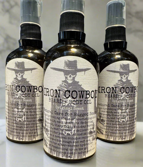 Iron Cowboy Beard & Body Oil 100ml