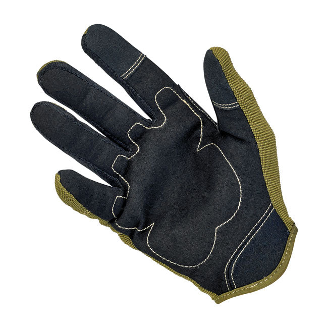Moto Gloves - Olive