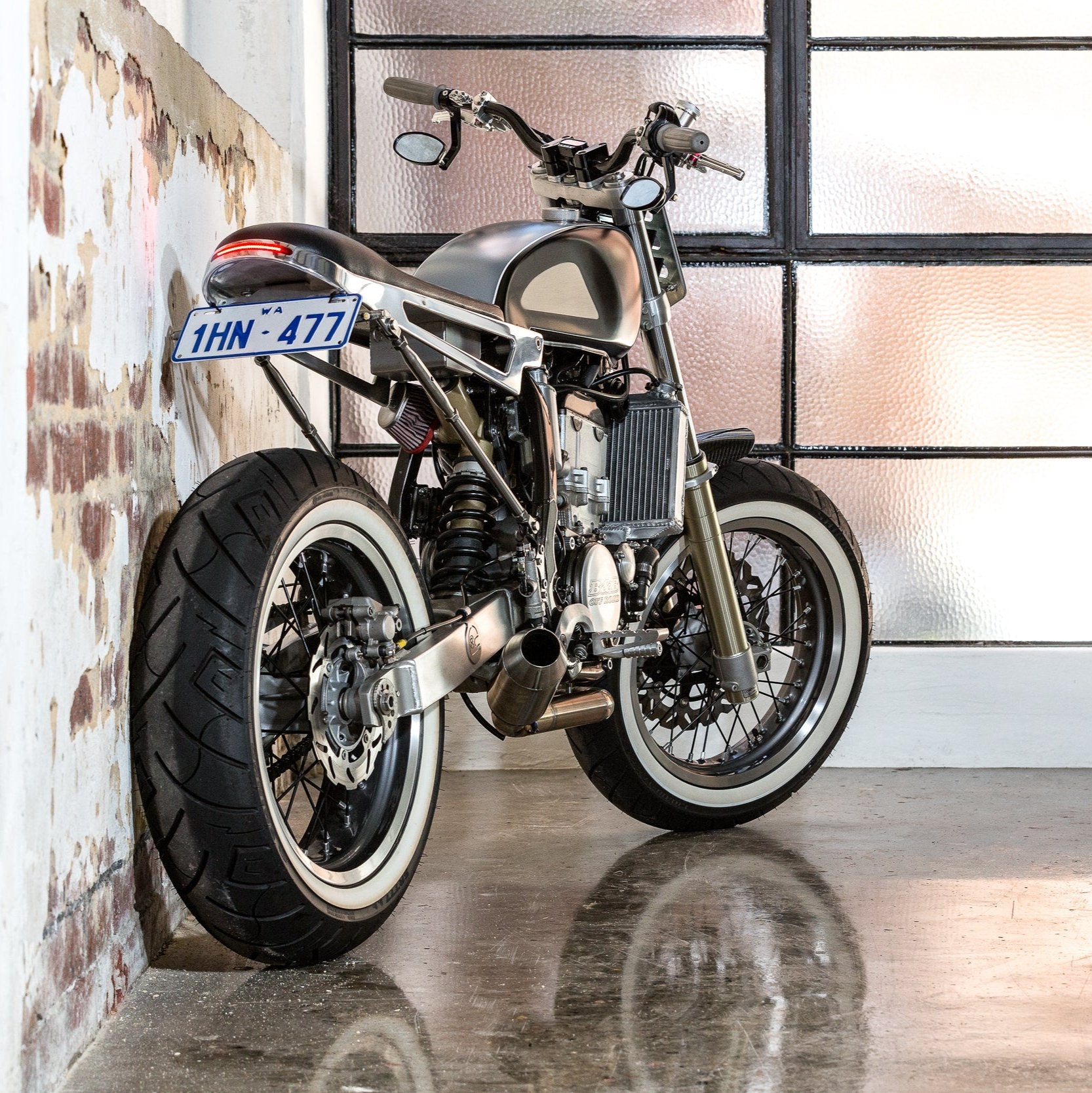 Suzuki DRZ400 custom tracker rogue motorcycles perth