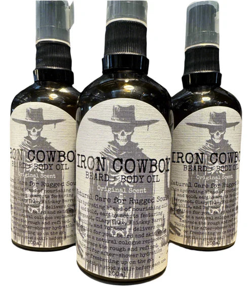 Iron Cowboy Beard &amp; Body Oil 100ml