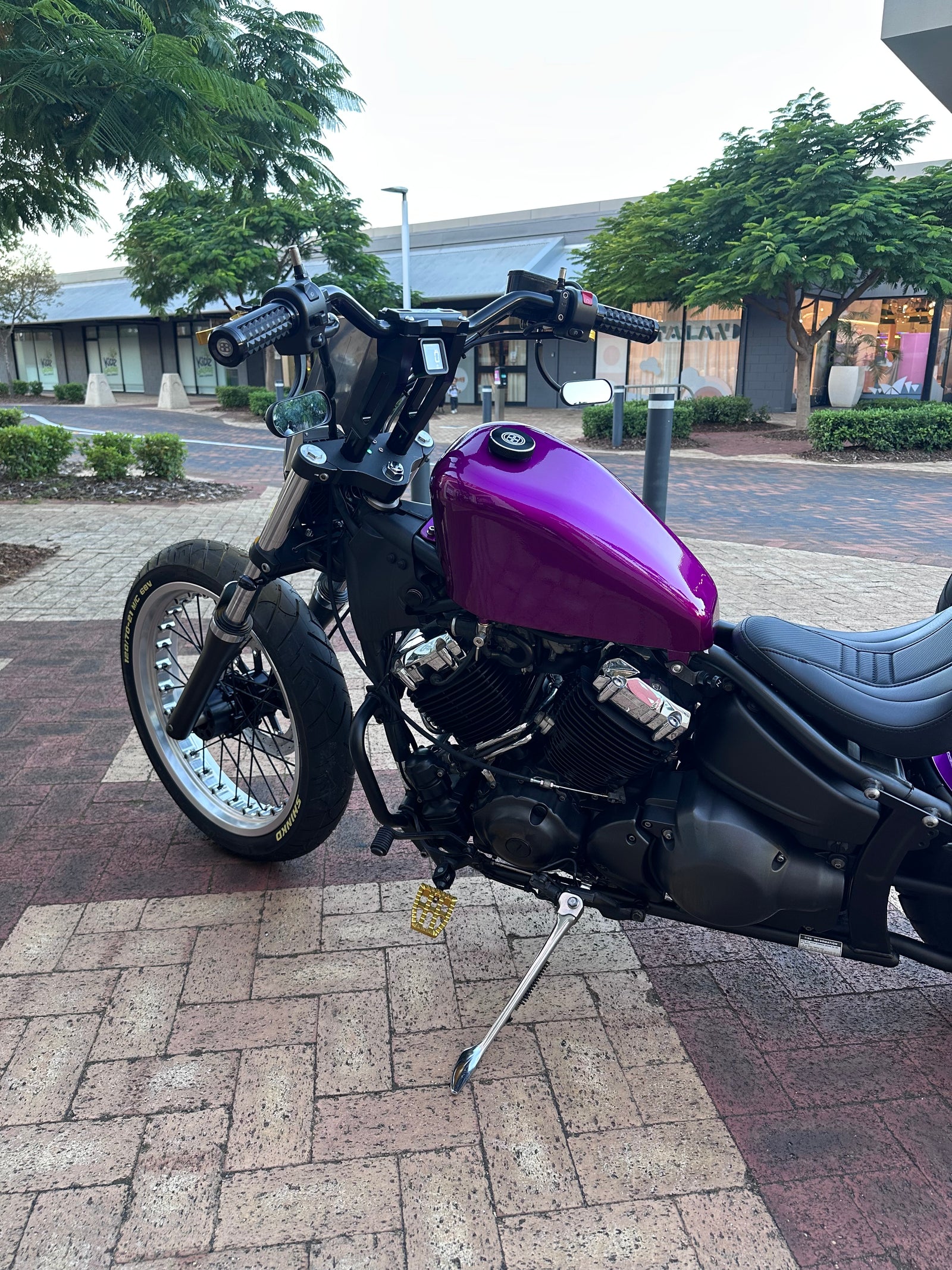 Yamaha XVS650 V-Star “Purple dream” for sale