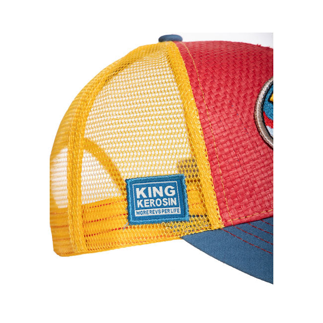 TITTIES & BEER TRUCKER CAP | RED YELLOW