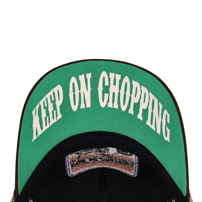 KEEP ON CHOPPING TRUCKER CAP