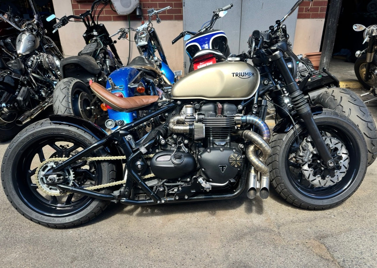 Triumph Bobber 1200 Wide wheels
