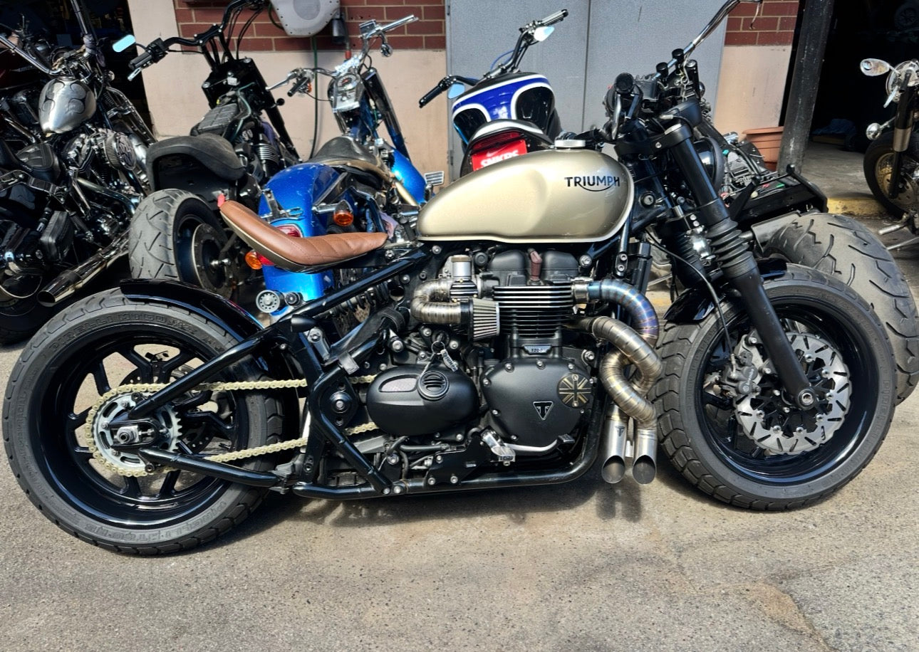 Triumph Bobber 1200 Wide wheels