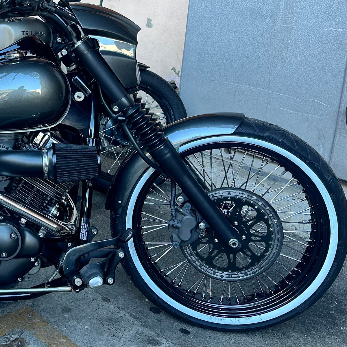 Yamaha XVS650 V-star - 21" x 3.5" Spoked Front Wheel