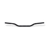 2 INCH RISE DIMPLED DRAG BAR 1" GLOSS BLACK (tracker style)