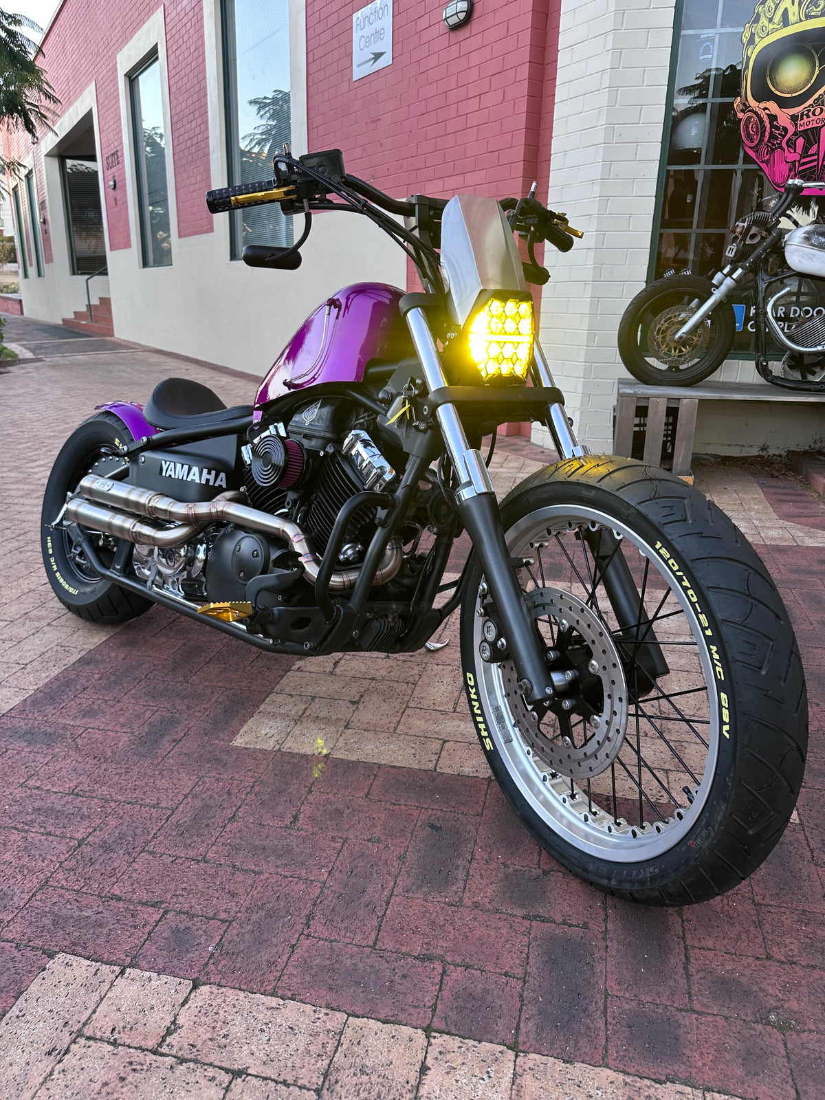 Yamaha XVS650 V-Star “Purple dream” for sale