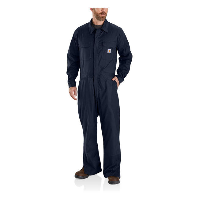 Carhartt Canvas Mechanics Overalls - NAVY