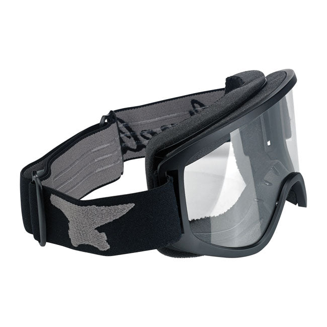 Biltwell Moto 2.0 Goggles - Script Black