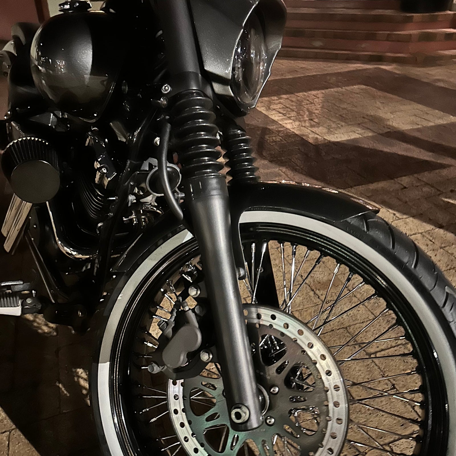 Yamaha XVS 650 21” breakout fender