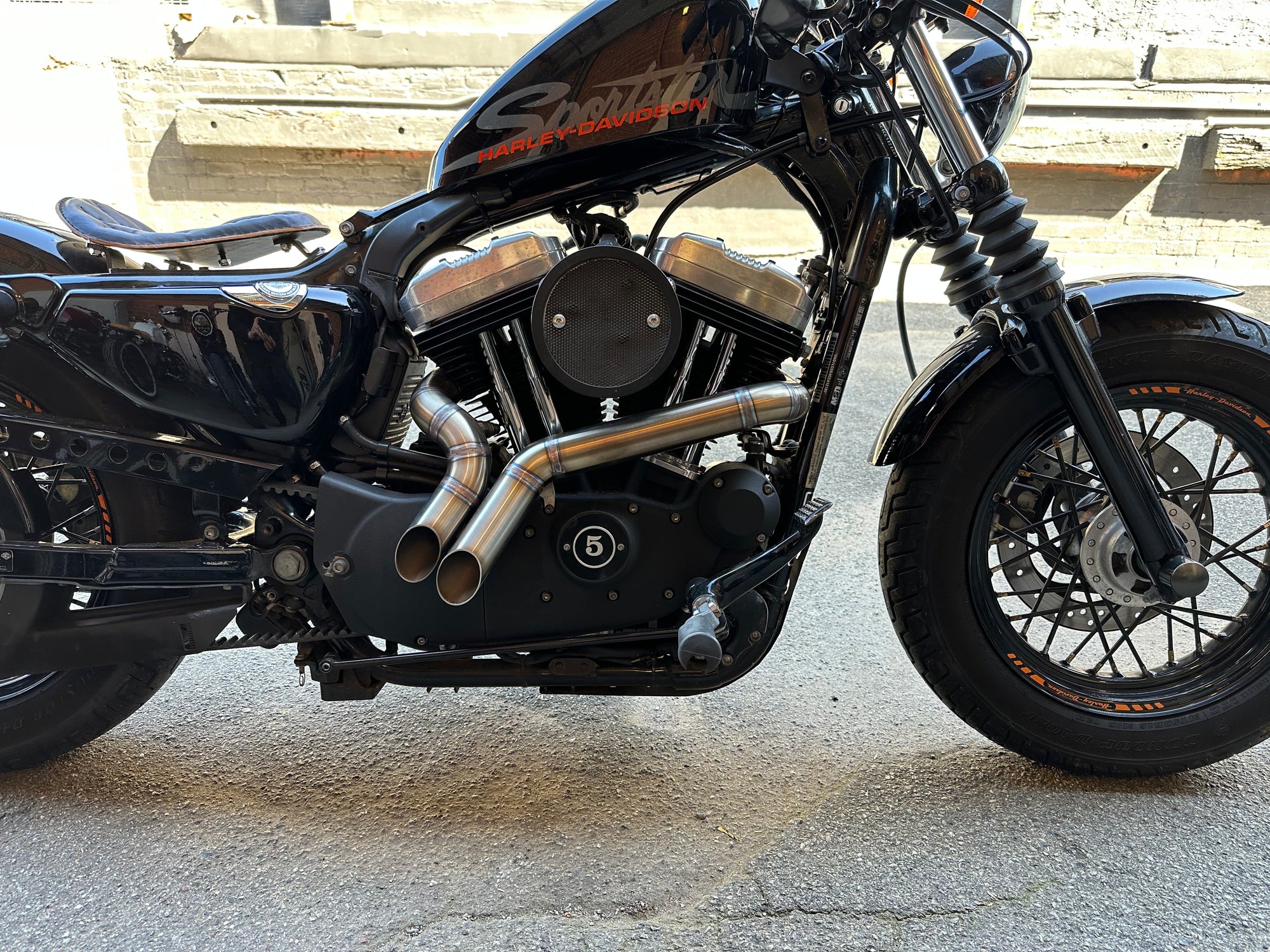 Harley Sportster 1200 Short Bob Exhaust